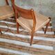 Oak dining chair