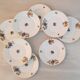 Plates dessert - porcelain - limoges