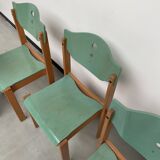 6 community chairs from the 80s