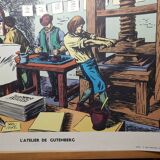 Poster school No. 15 duplex gutenberg No. 11 St. Louis workshop