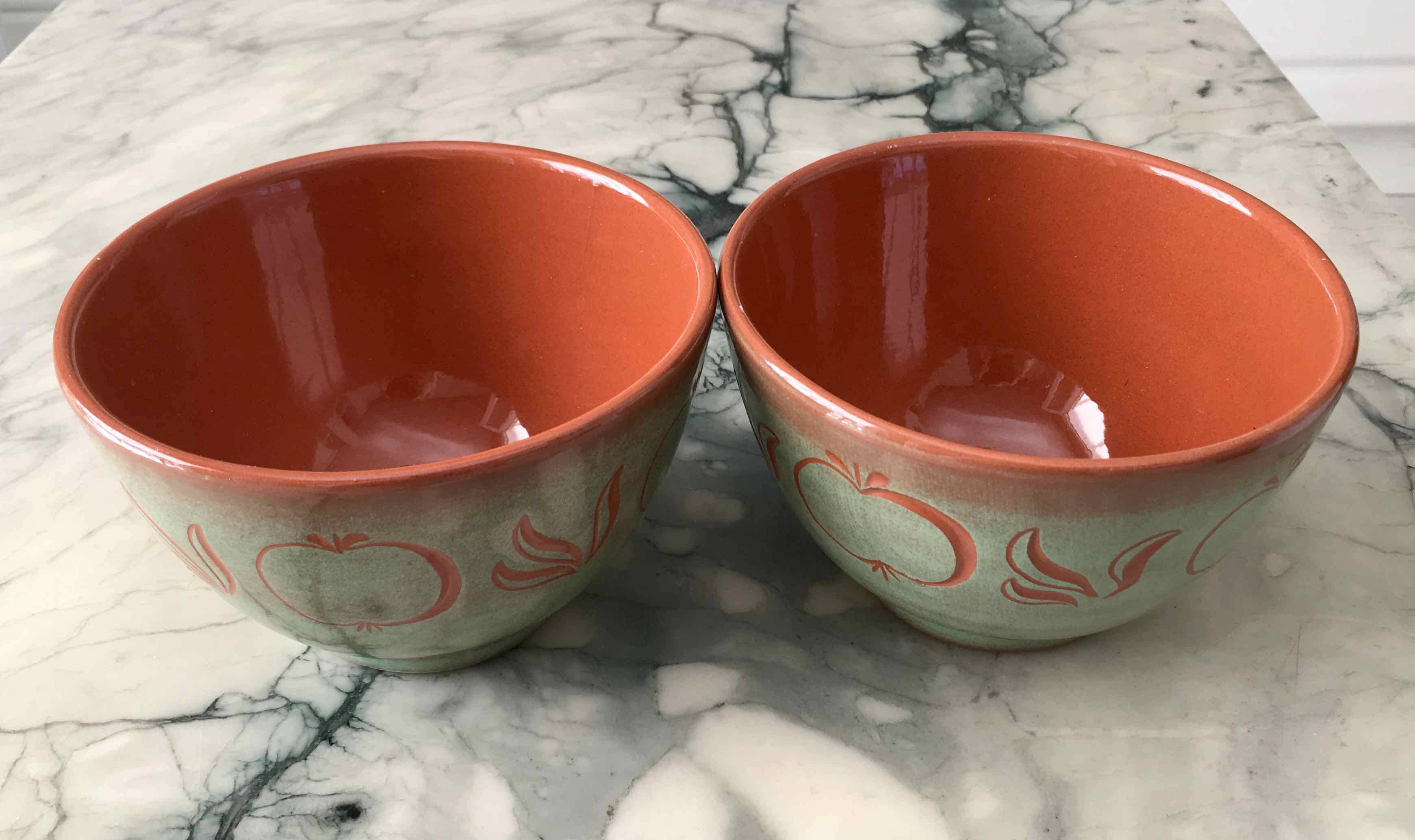Two Breton bowls