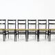 Set of 6 "Superleggera" Chairs by Gio Ponti for Cassina, 1950s