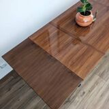 Vintage height-adjustable coffee table