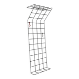 Mid-century German minimalist cord coat rack, 1960s