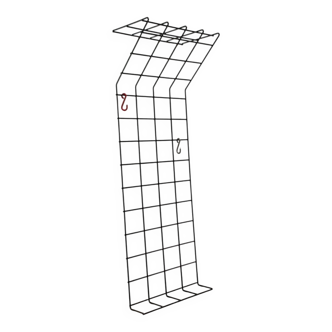 Mid-century German minimalist cord coat rack, 1960s