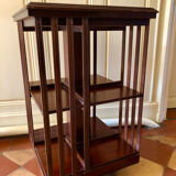 English revolving bookcase