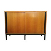 Vintage top sideboard from the 80s, sliding doors