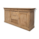 Enfilade in solid raw oak from the 19th century.