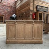 Oak bar counter