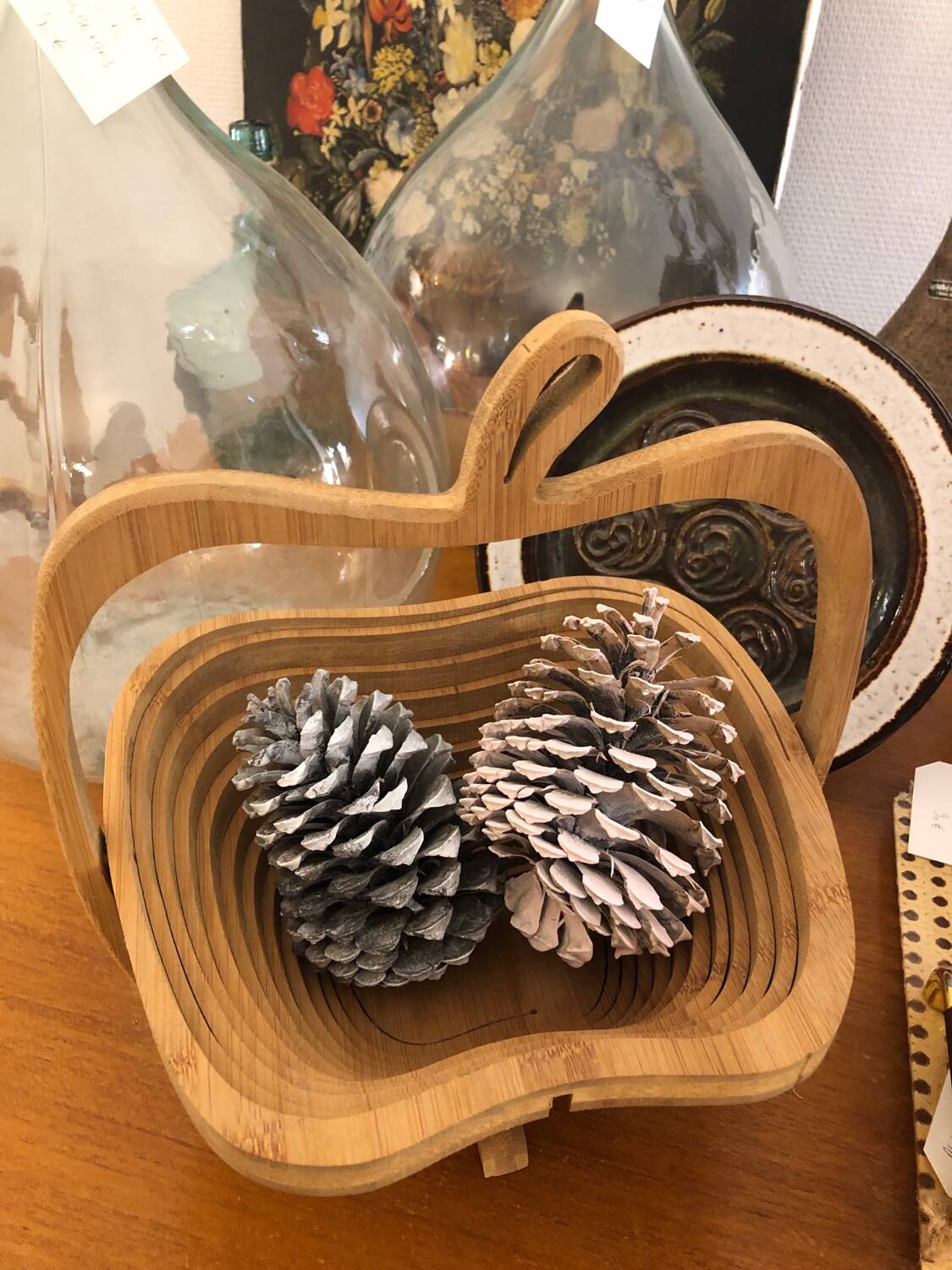 Vintage apple basket