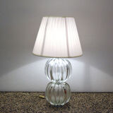 Murano blown glass table lamp, 1970s