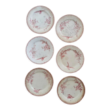 Assiettes anciennes Sarreguemines "Favori"