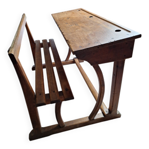 pupitre écolier fin