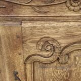 Louis XV period sideboard in solid oak Aerogommer