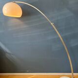 Vintage mid-century gepo space age mushroom arc floor lamp