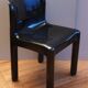Four chairs, by Carlo Bartoli, model "4875", Kartell edition, 1970s
