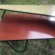 Atypical double top Formica coffee table from the 60s