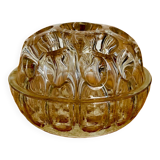 Pique fleurs en verre ancien