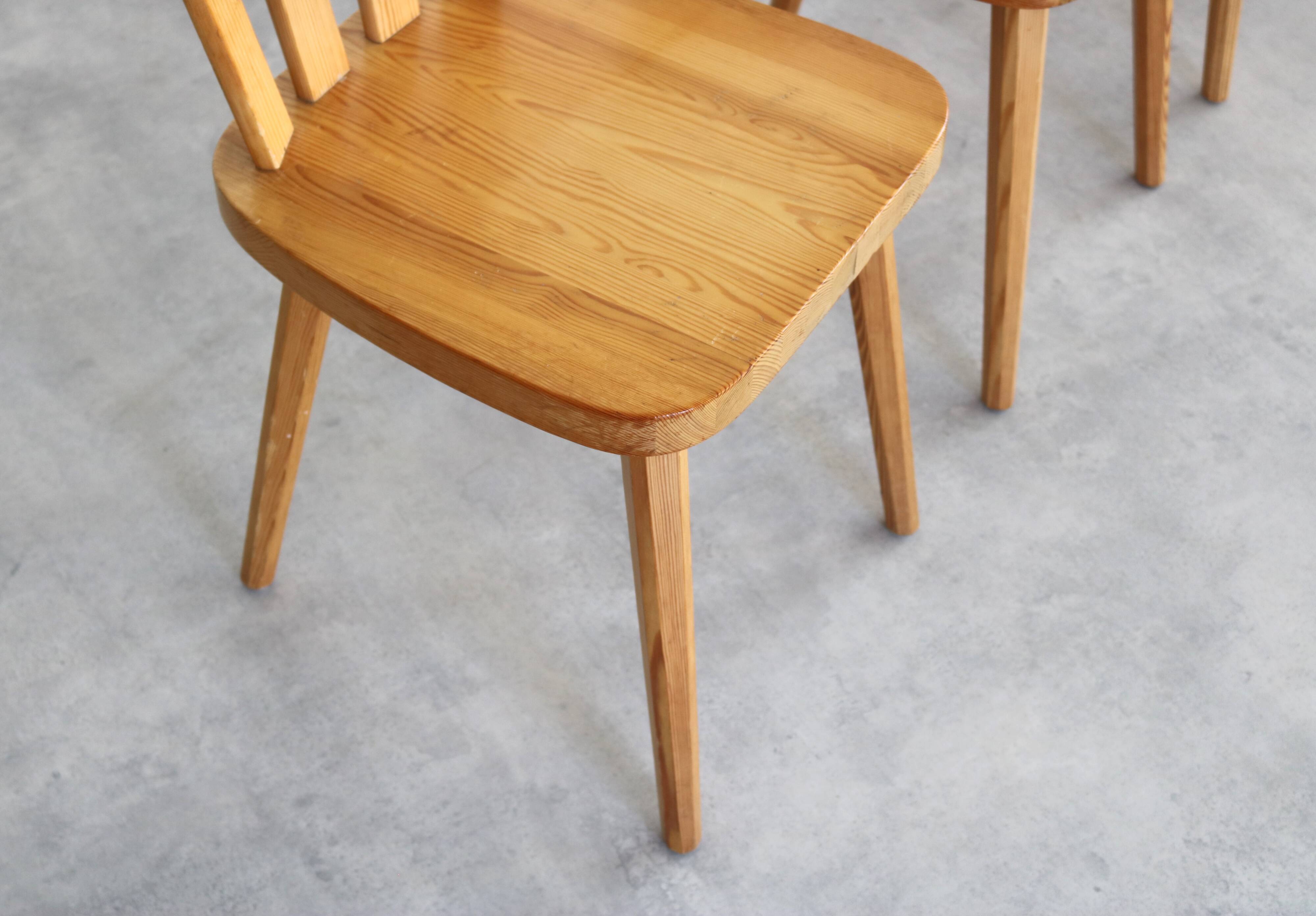 chaises vintage | chaises de salle à manger | pin | Suède