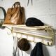 Porte-chapeaux et porte-manteau en bois courbé