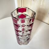 Pressed Molded Glass Vase - Windsor Model by Luminarc, 1970s