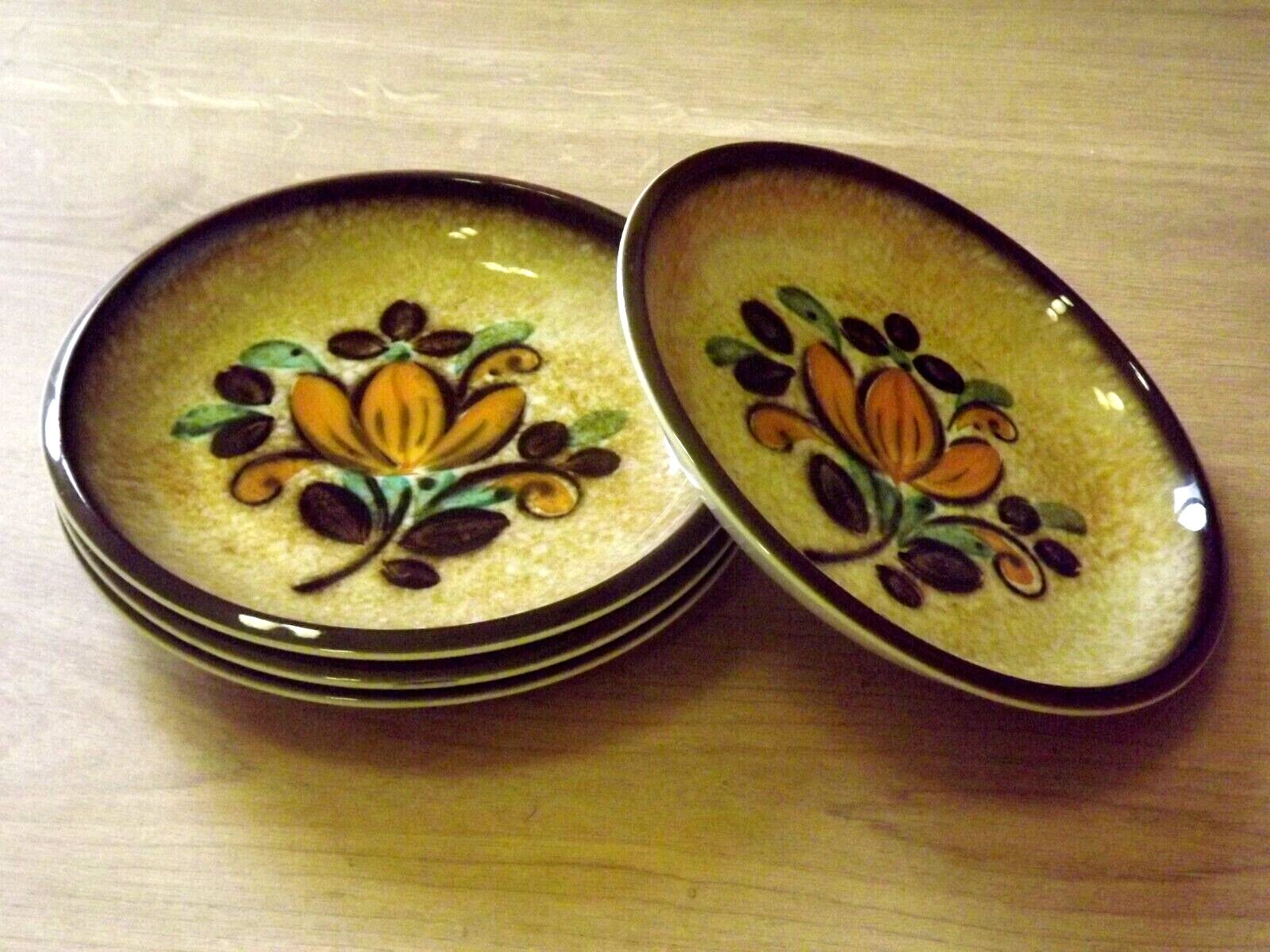 Vintage Boch La Louvière Corfou Collection Set of 4 Small Bowls