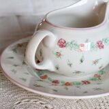 Pot à lait vintage en porcelaine anglaise Laura Ashley - Motif Rosebud