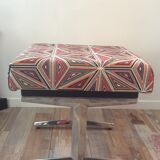 Stool with built-in stepladder from the 70s