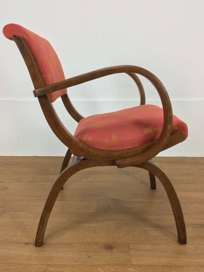 1940s bridge armchair