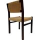 Vintage dining room chairs with papercord seat / 1970 design