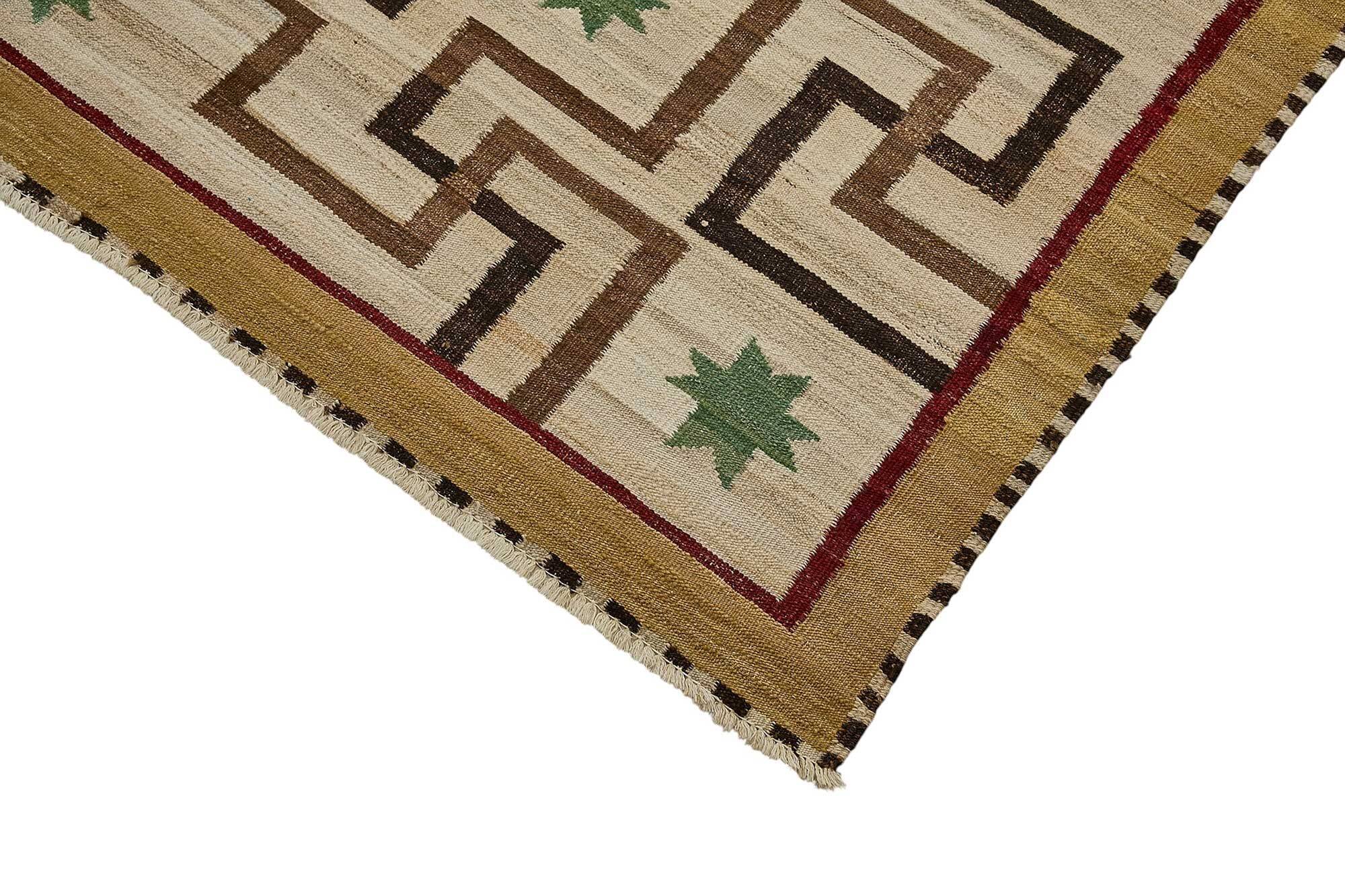 Contemporary Tribal Decorative Kilim 310 cm x 415 cm