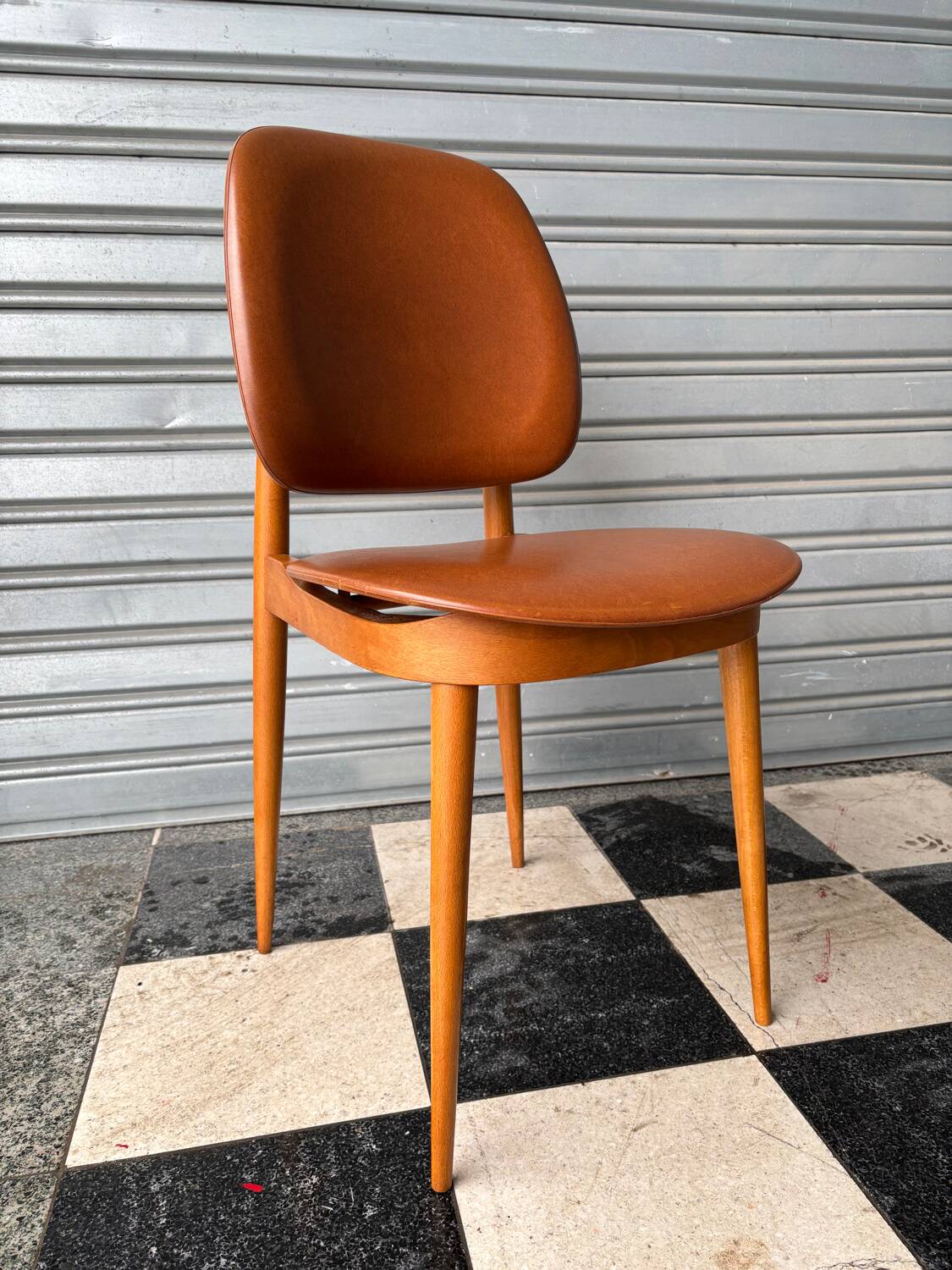 Series of 8 Pegase chairs by Baumann