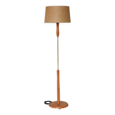 Vintage floor lamp from the 1960s in solid beech.