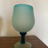 Set of 8 vases, bowls, in glass paste