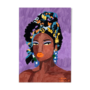 "María" 30x42cm