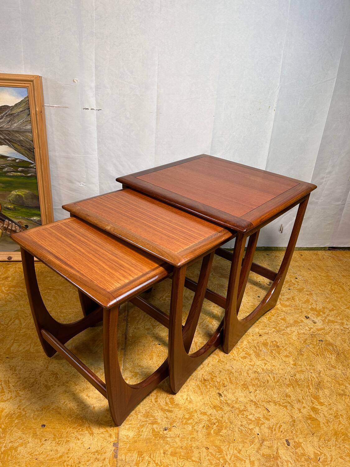 Mid-Century Retro Vintage Teak Nest of Tables by G Plan 1960
