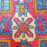 Tapis de couloir galerie fait main persan vintage hamadan 296 x 103