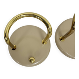 Set of 6 wall coat hooks by Schönbuch , 1970s Germany