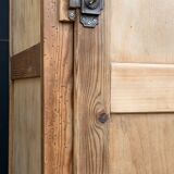 Vintage wooden wardrobe from 1940.