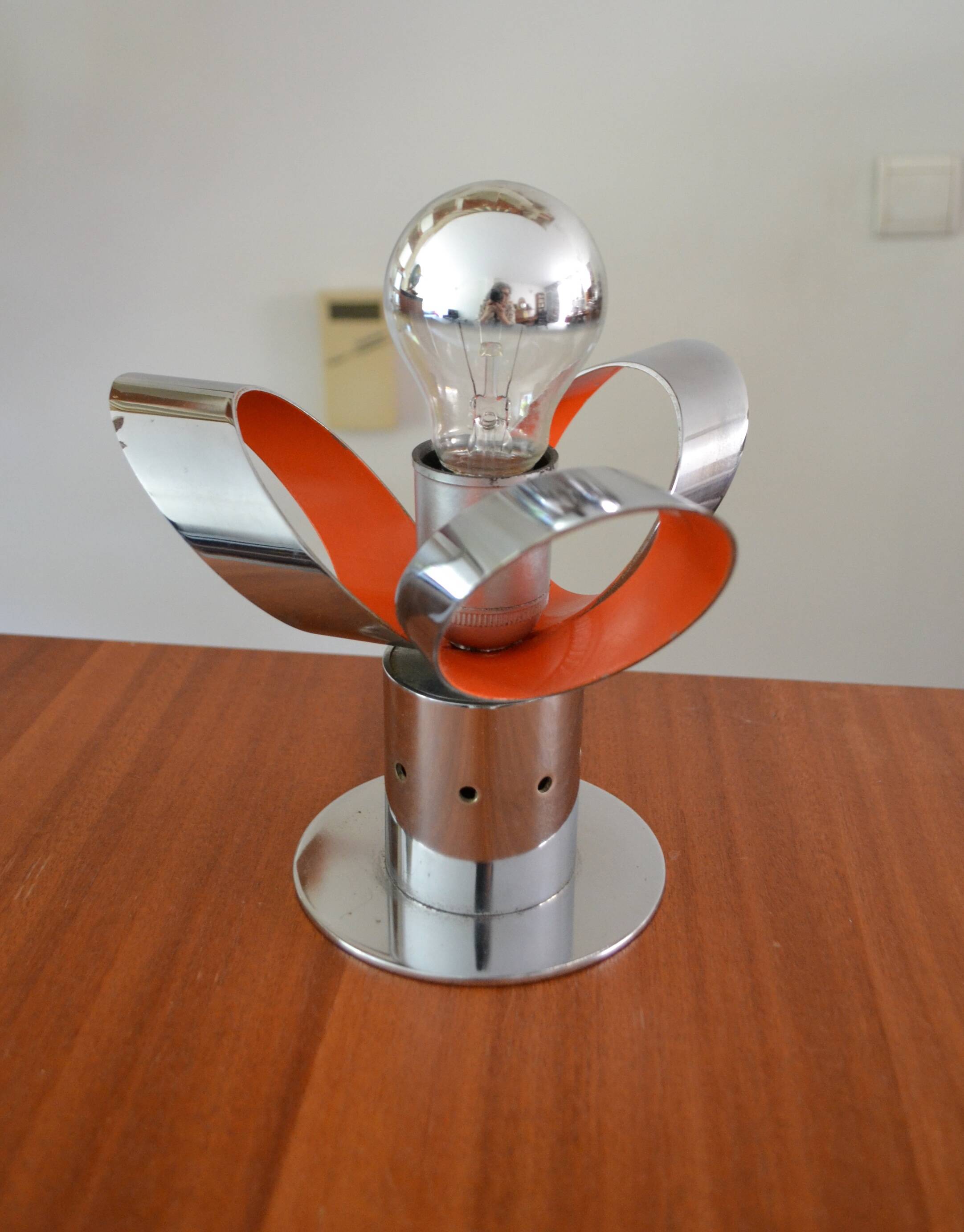 Raak flower lamp chrome 1970s