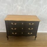 Commode arbalète vintage relooké