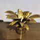 Maison jansen flower table lamp, 1970s