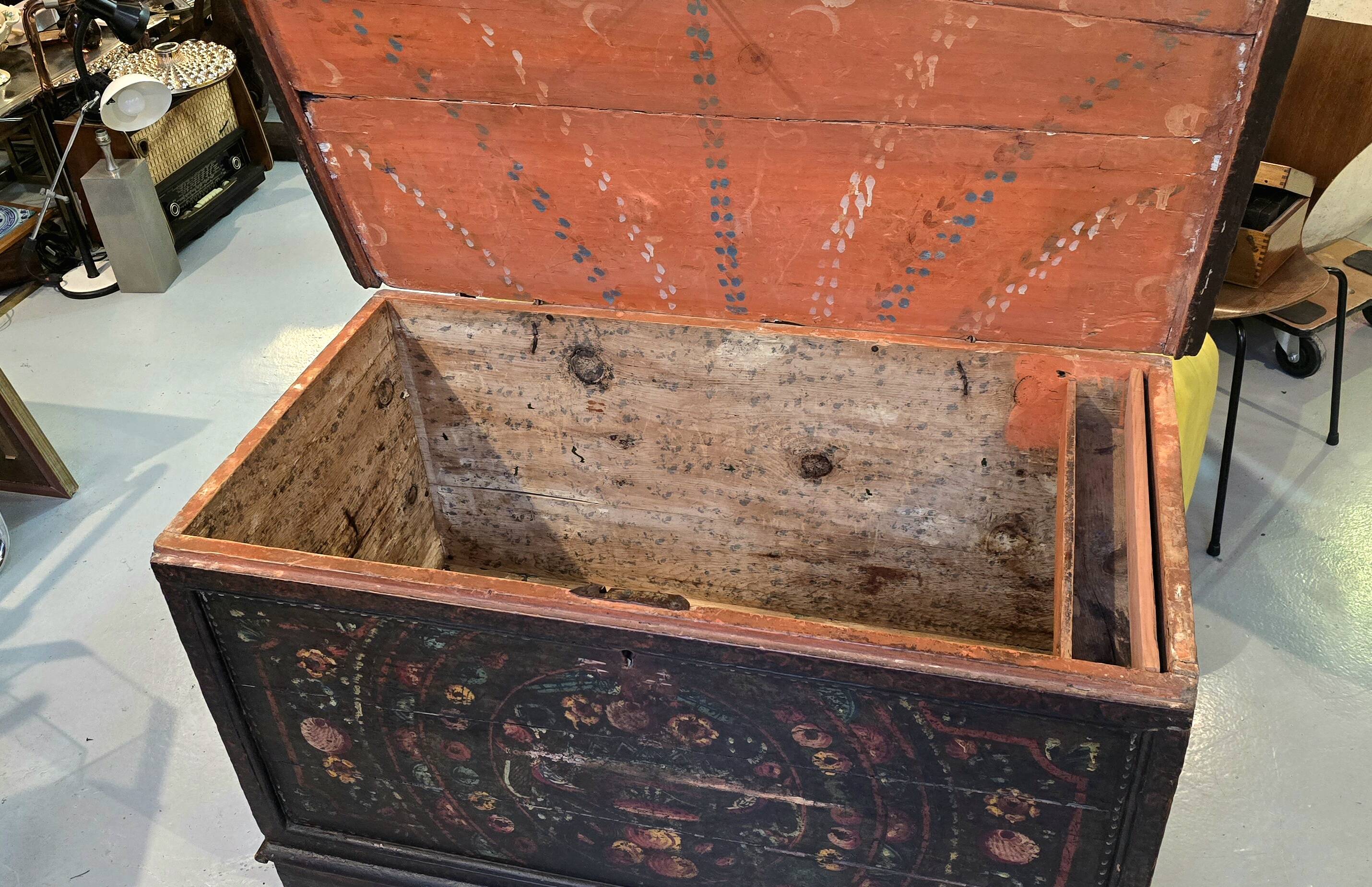 Chest says "SANDOUK" - Tunisia Circa 1900