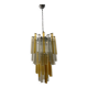 Italian Murano Glass Prism Trilobi Chandelier 1970’s