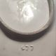 Vintage ceramic plate Hubert Bequet Quaregnon gold - No. 477