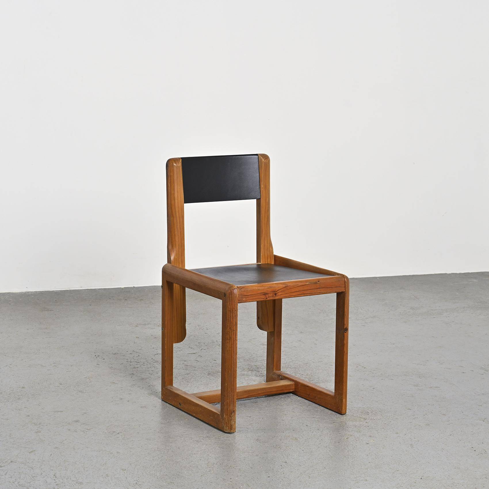 Set of 4 Chairs by André Sornay, circa 1960