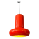 Vintage Space Age conical suspension red