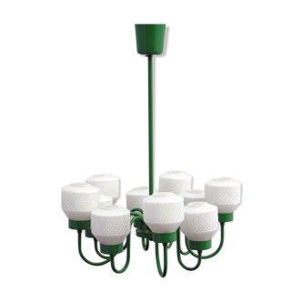 Green sputnik chandelier