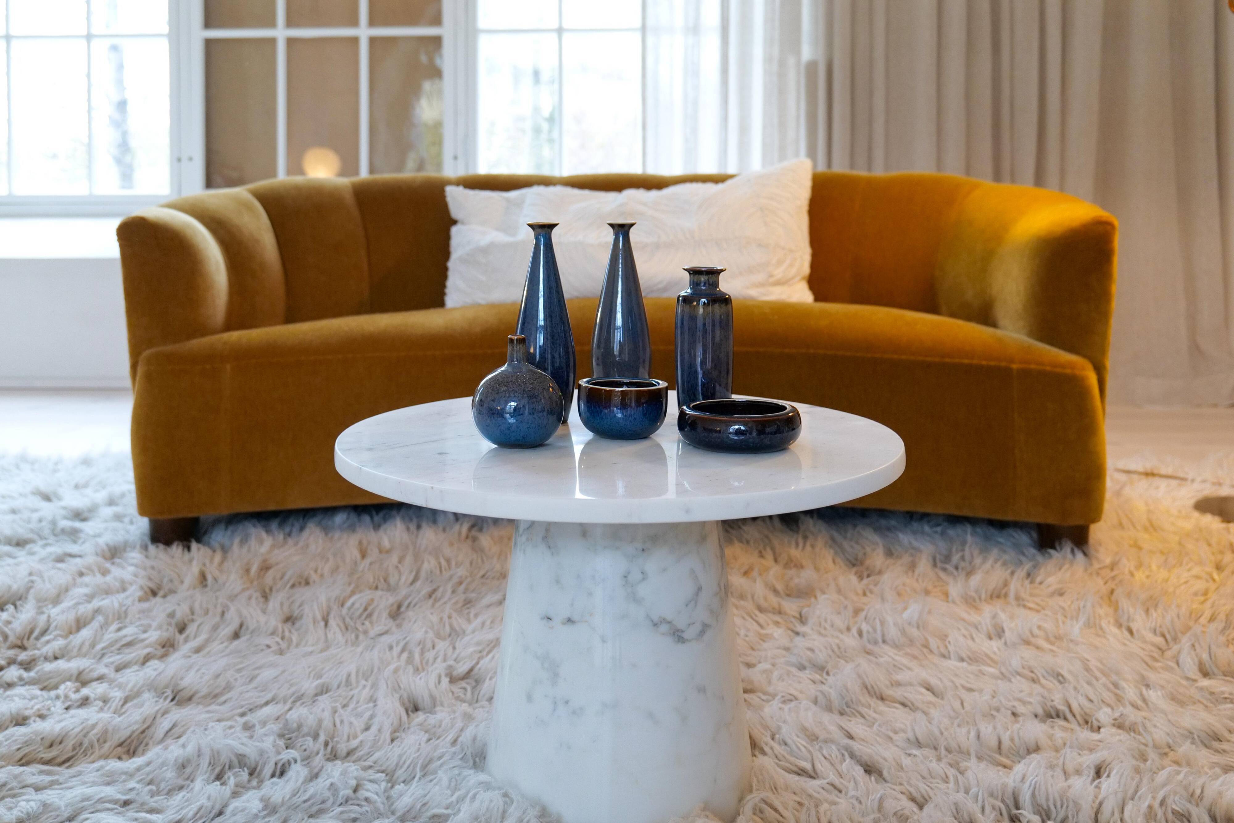 Midcentury Modern Collection of 6 Vases by Carl Harry Stålhane Rörstrand Sweden