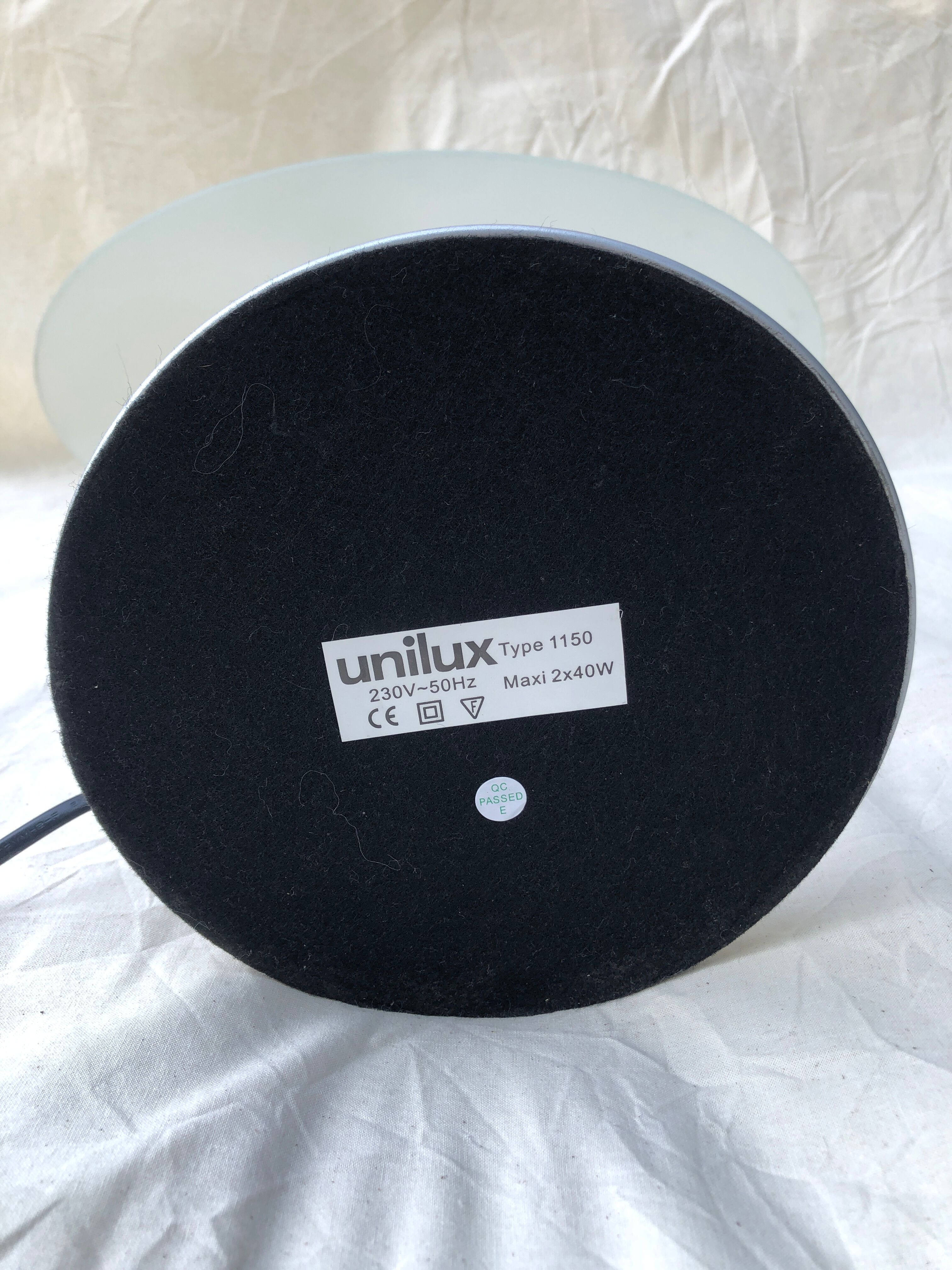 Unilux mushroom desk lamp
